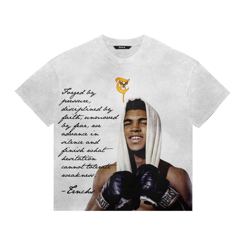 The Trnchs Muhammad-Ali-White-Tee