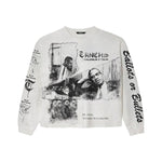 The Trnchs Trnchs-X-Malcom-Crewneck White
