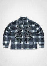 First Row WorldShip Midnight Flame Black Jacket