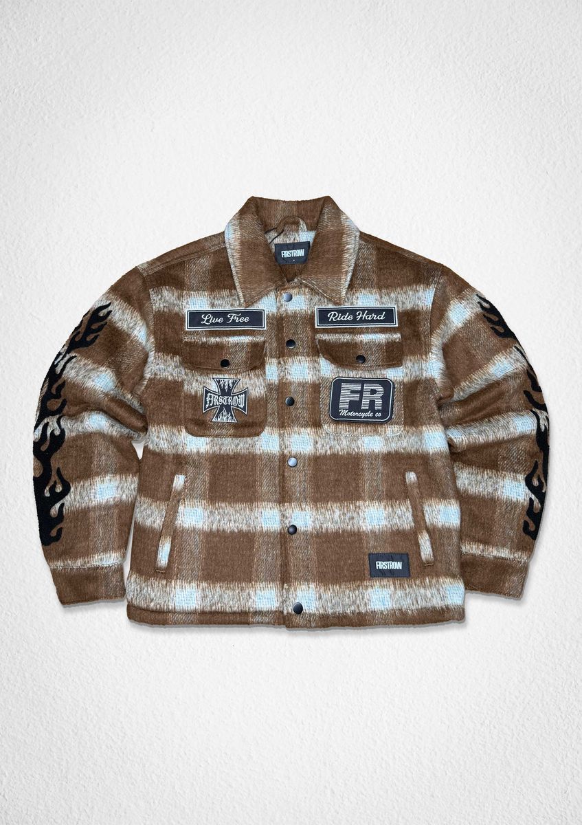 First Row Ride Hard Timberline Brown Jacket