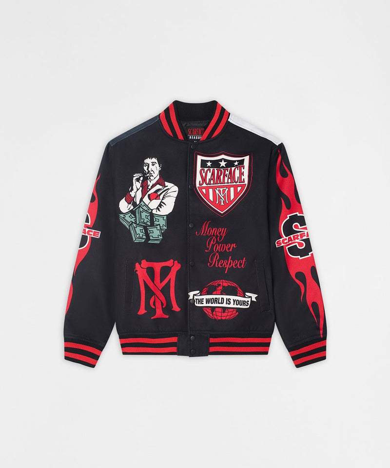 Reason Scarface Varsity Jacket