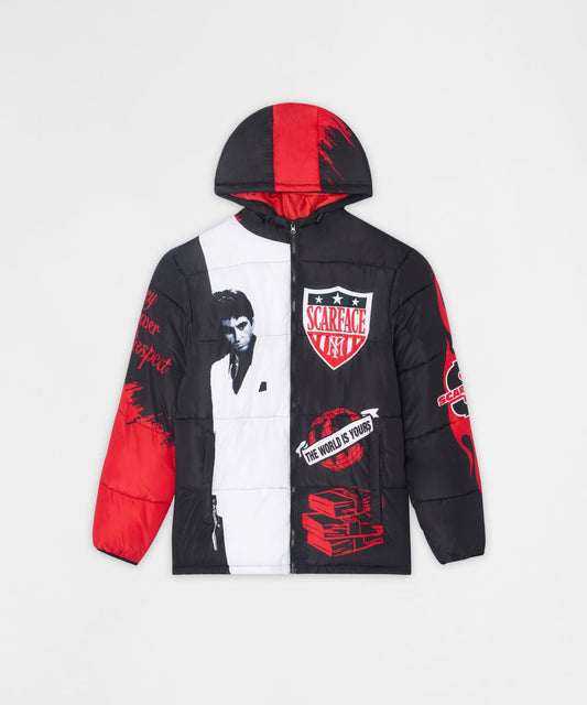 Reason Scarface Puffer Jacket