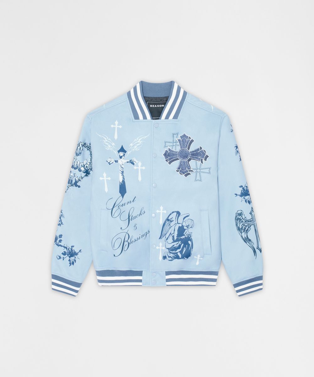 Reason  Chosen Wool Varsity Jacket