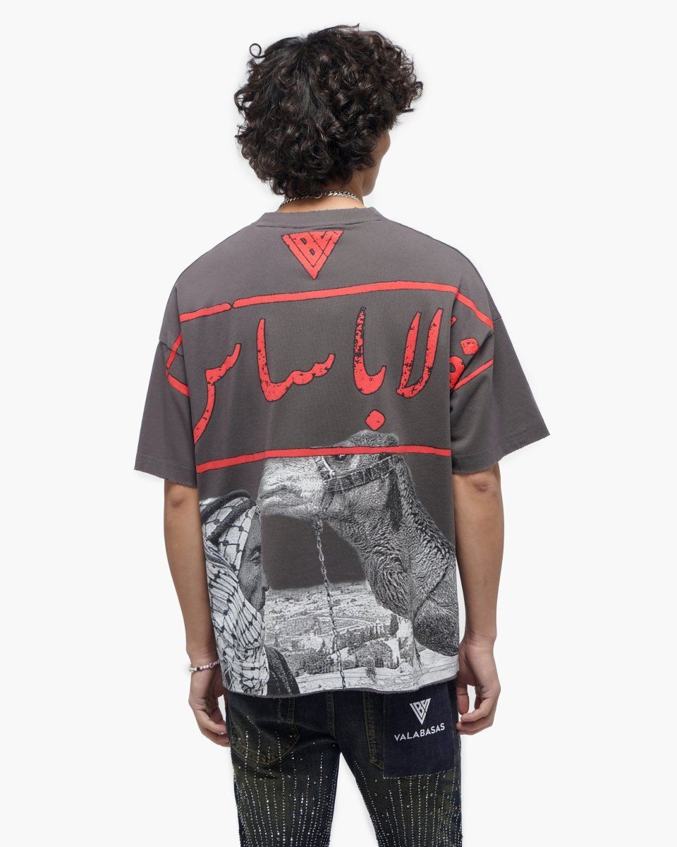 Valabasas  Camel Grey Tee Grey