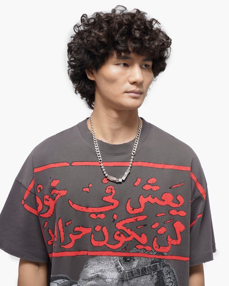 Valabasas  Camel Grey Tee Grey