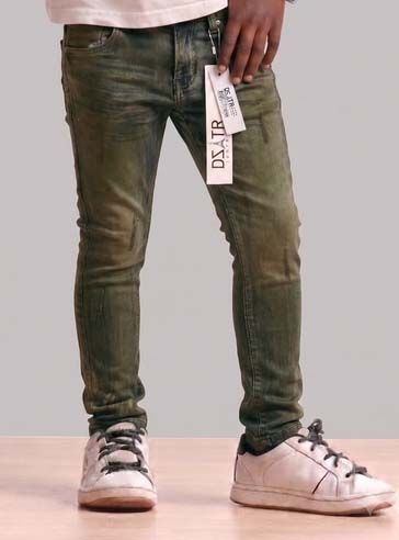 Disaster Ultra Stretch Denim Boys (K-616 Oil Field )