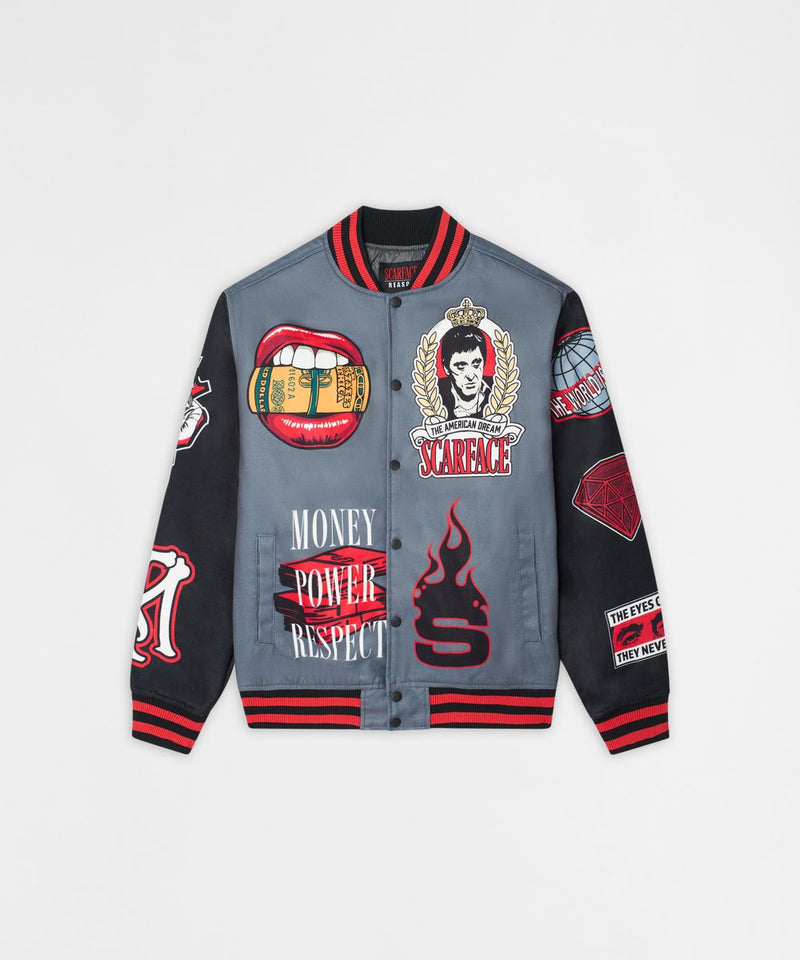 Reason  Scarface Varsity Jacket