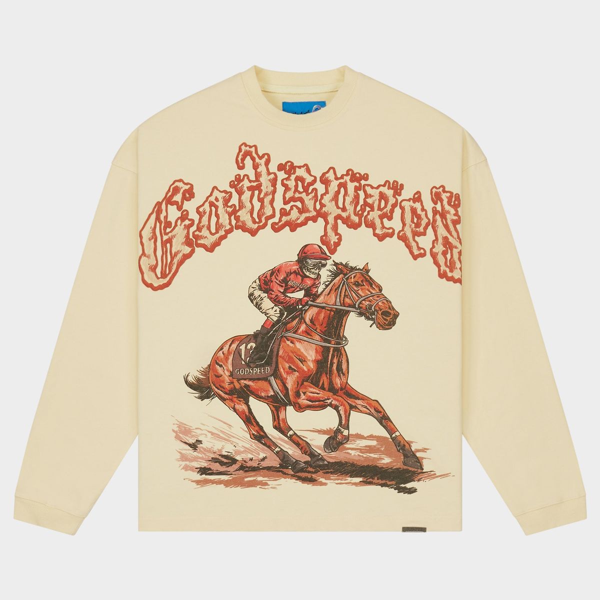 Godspeed Thoroughbred LS T-shirt NG (Bone)