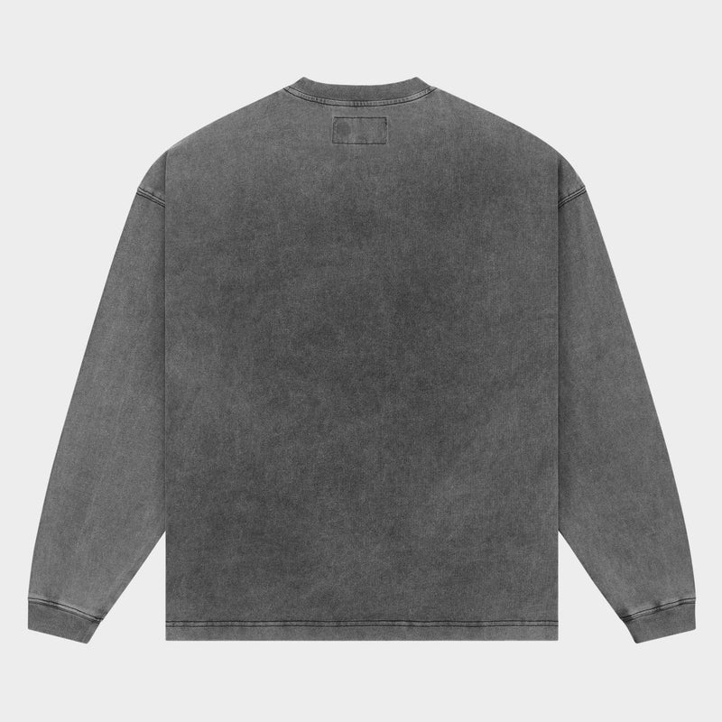 Godspeed Skeleton Beach II LS T-shirt NG (Grey Wash)