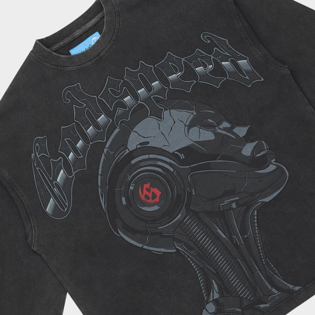 Godspeed Alexa II LS T-shirt NG (Black Wash) – Underground Clothing