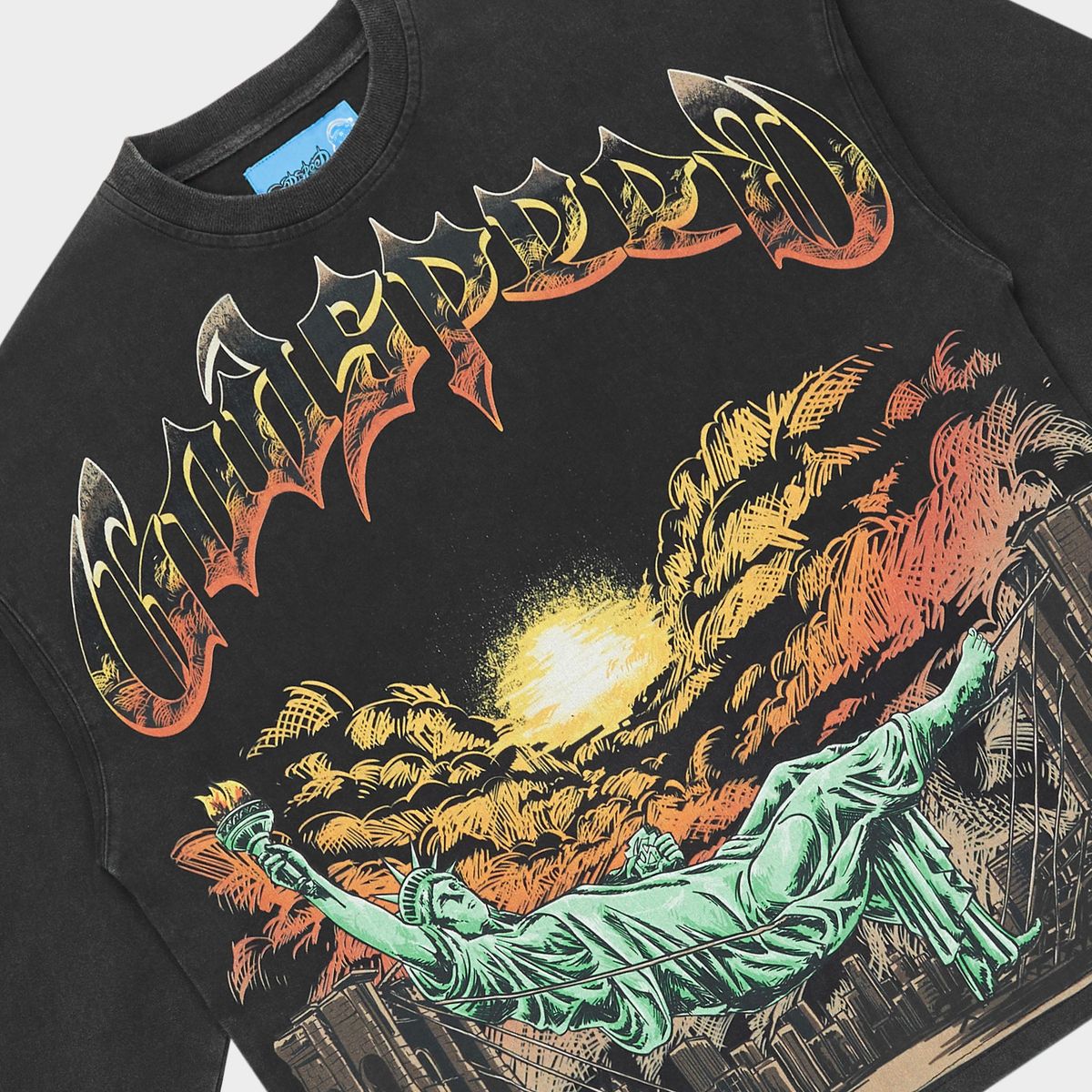 Goodspeed  Burnt Bridges II LS T-shirt NG (Black Wash)