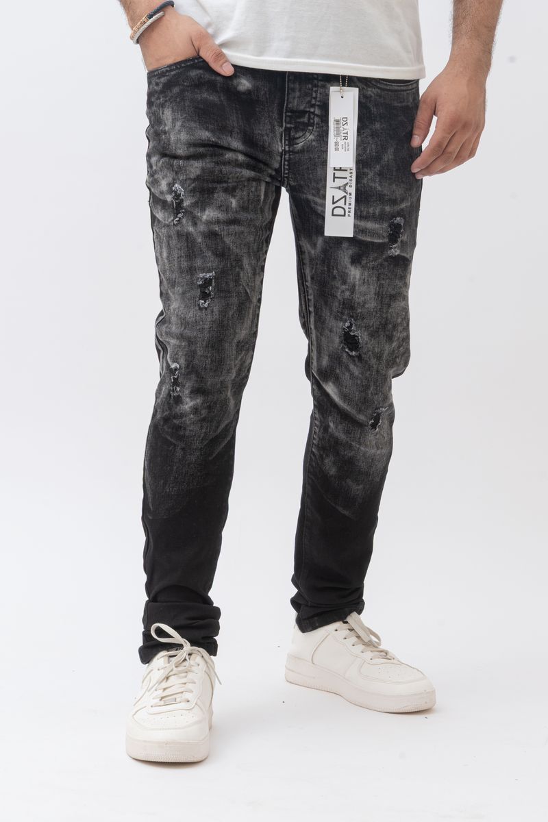 Disaster Super Stretch Denim (750 Black)