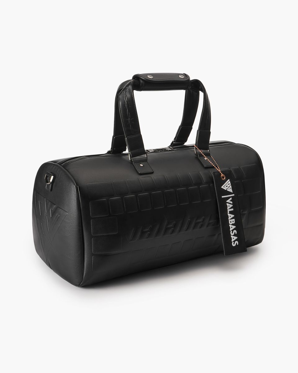 Valabasas Tech-No Black Duffel Bag