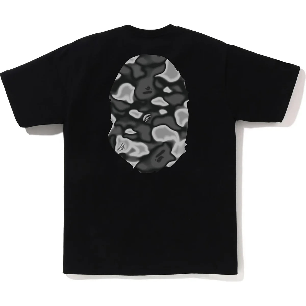 A Bathing Ape Bape “ Liquid Camo " Black T-Shirt