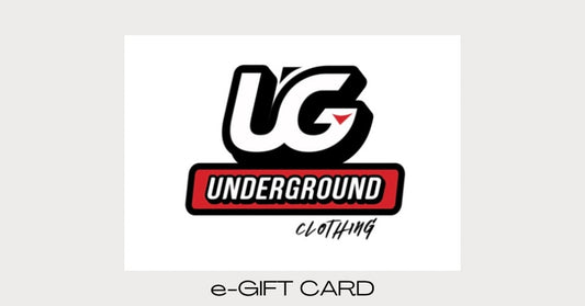 UNDERGROUND CLOTHING e-GIFT CARD