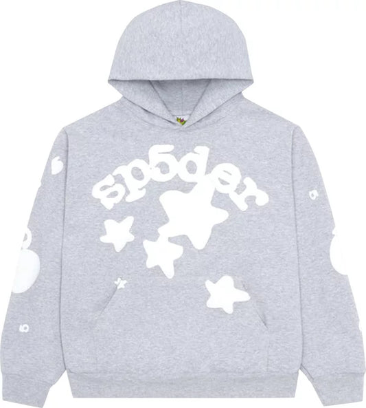 Spider Beluga Grey Hoodie