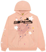 Sp5der SP5 Peach Hoodie