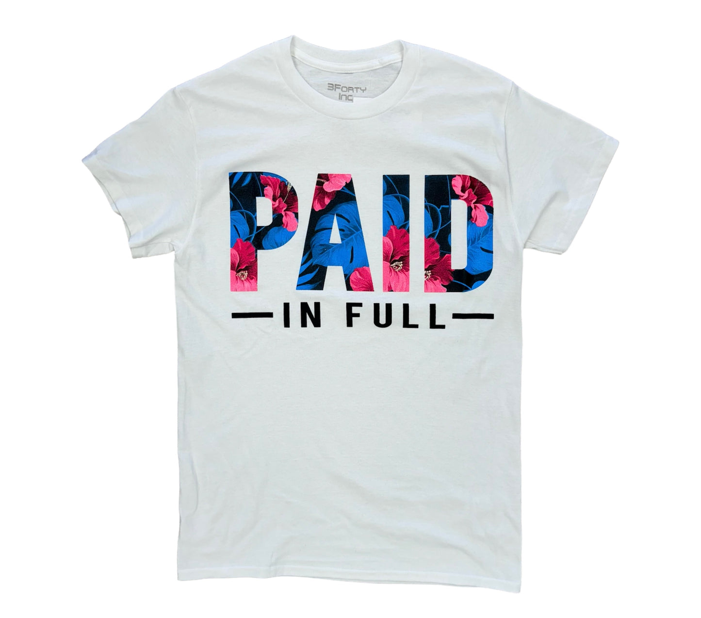 3Forty Paid in Full White T-Shirt