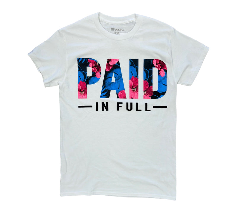 3Forty Paid in Full White T-Shirt