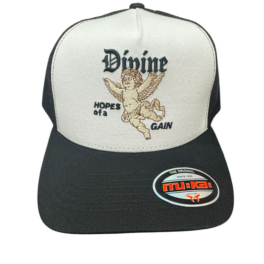 Muka Fallen Divine  White /Black Snap Hat