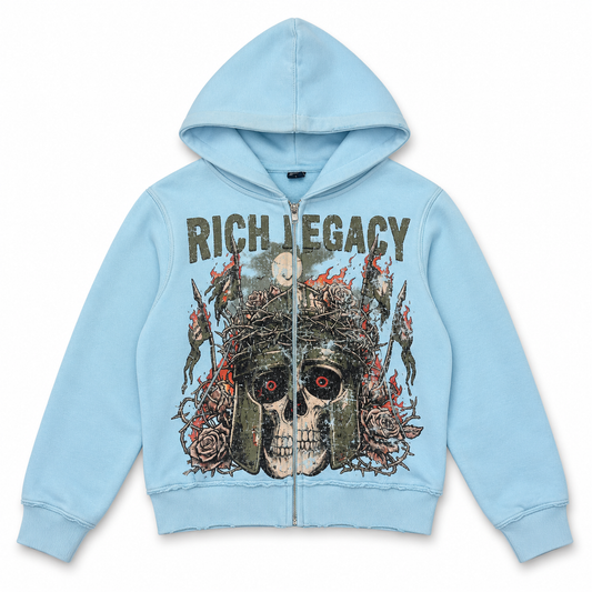 Noble Legacy Light Blue Zip-Up