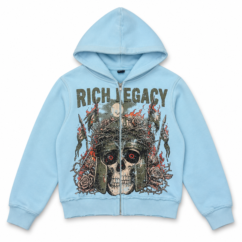 Noble Legacy Light Blue Zip-Up