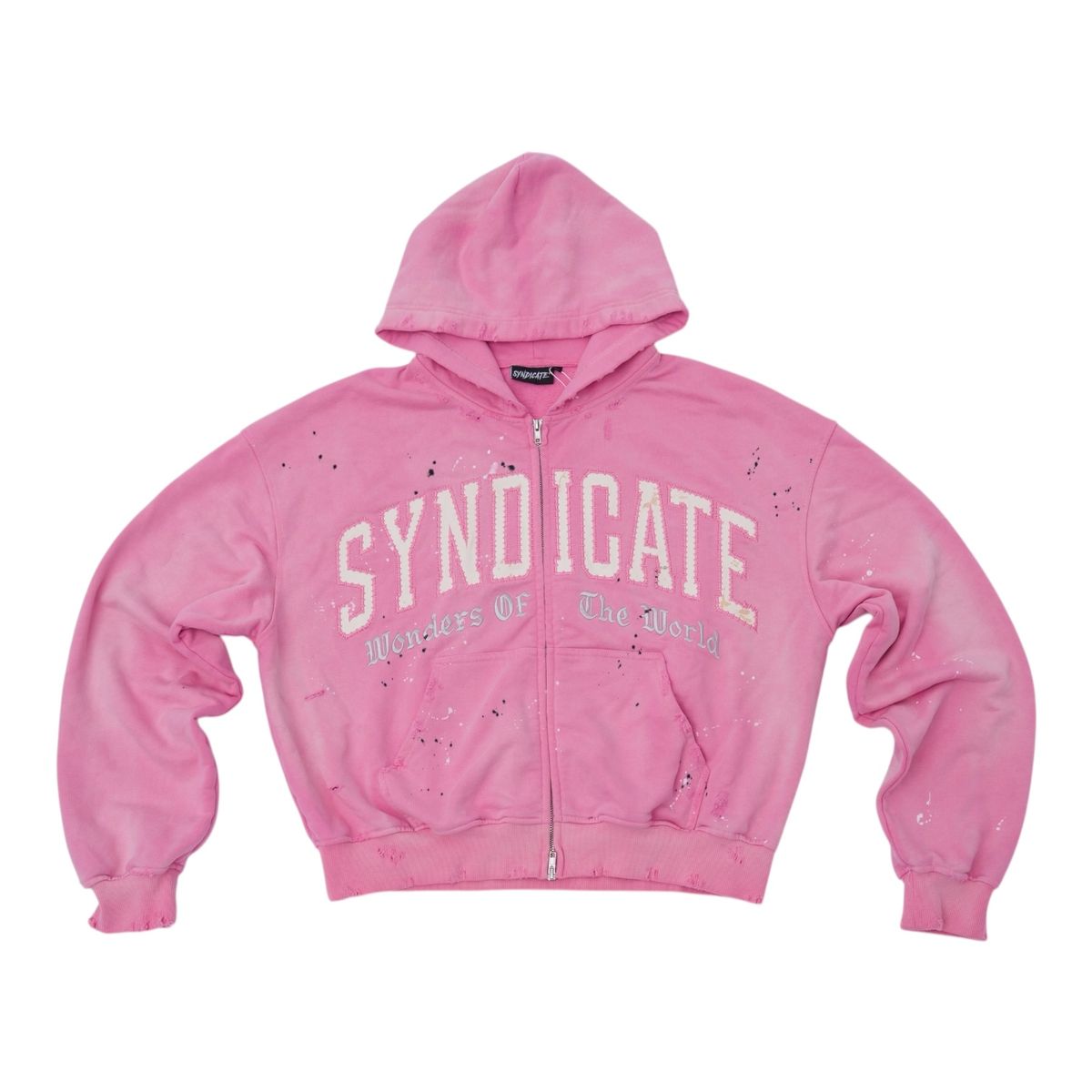 Syndicate " Wonders ZiP Up Pink Wash Men's