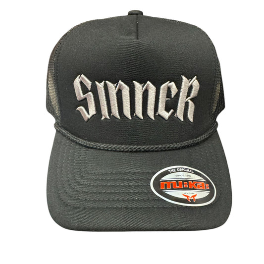 Muka  Sinner Black  Snap Hat