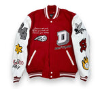 Focus World Is Yours Varsity Jacket Red Boys