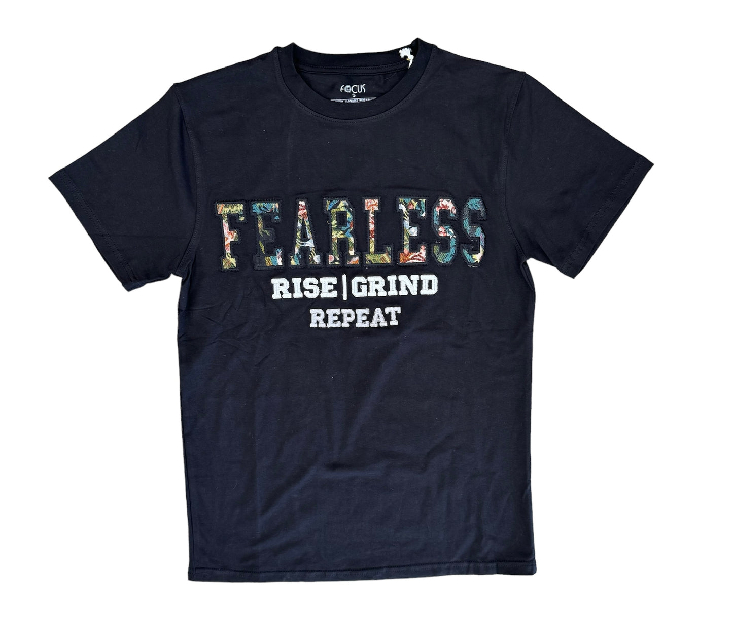 Focus Feraless Tapestry Black T-Shirt