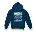 3Forty High Speed Teal Boy's Hoodie
