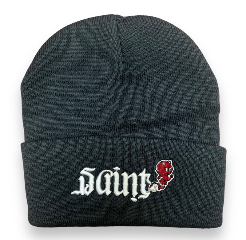 MUKA SAINT BEANIE HAT DARK GREY
