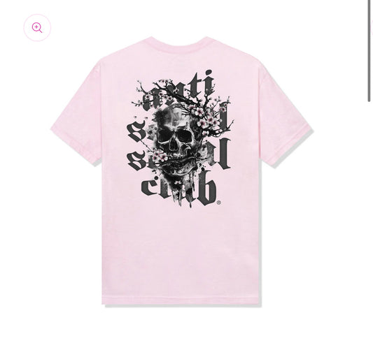 Anti Social Social Club "Your Majesty" Pink T-Shirt