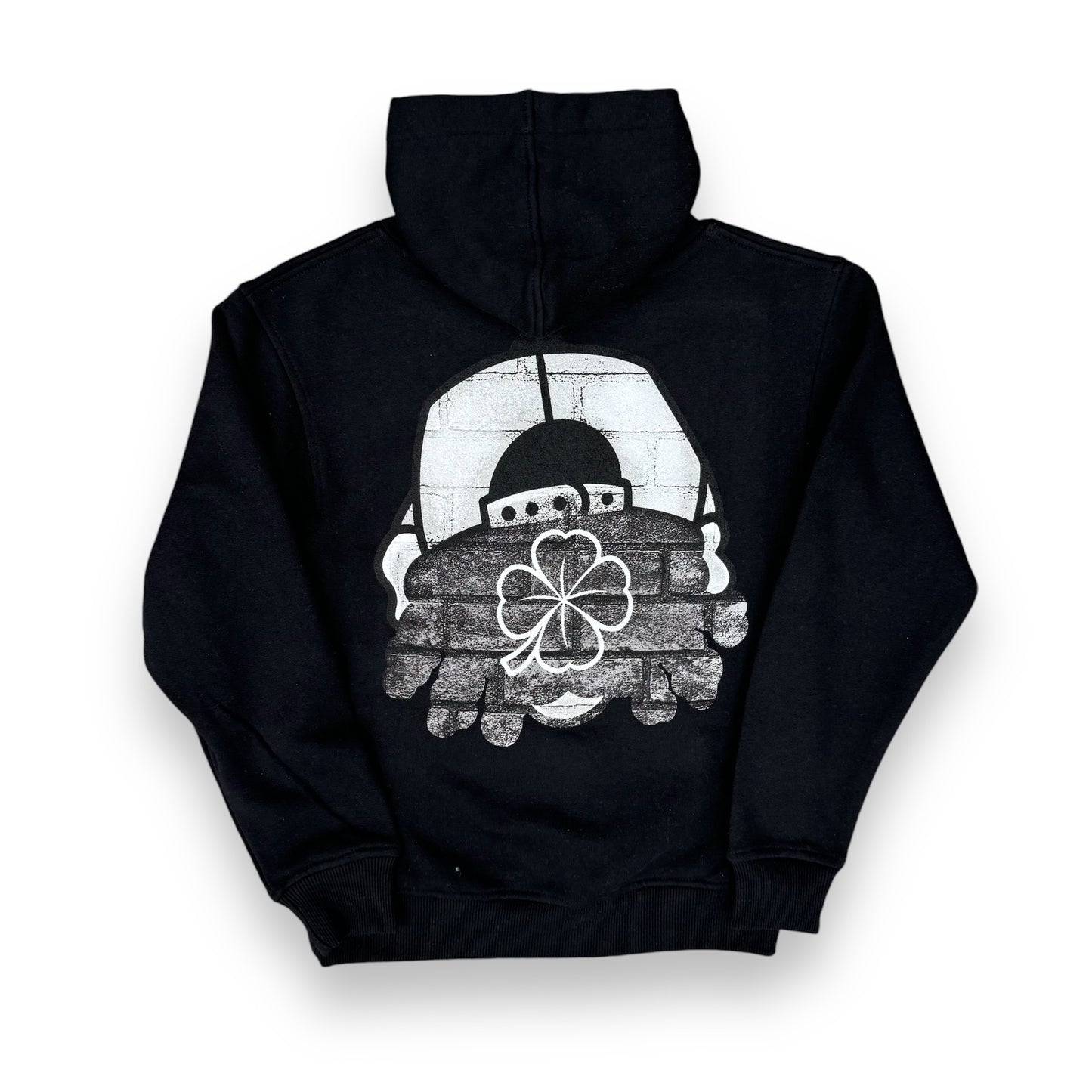 3Forty Lucky Studio  Boy's Black Hoodie