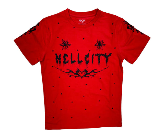 Focus Hell City Red T-shirt