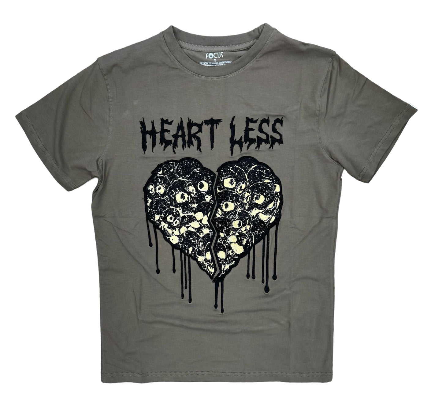 Focus Heartless Applique Harvest T-Shirt