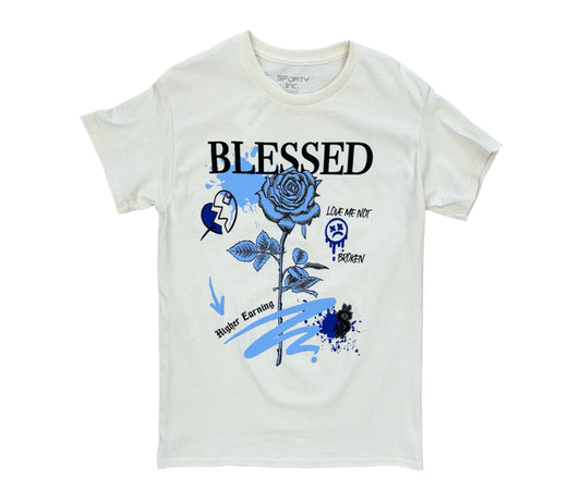 3Forty Blessed Cream T-Shirt