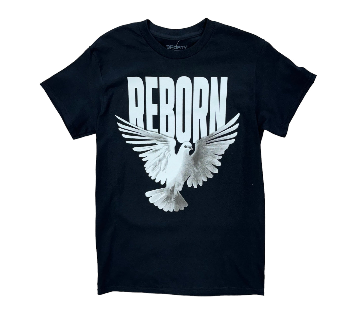 3Forty Reborn Black T-Shirt