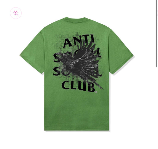 Anti Social Social Club "Under The Trees" Dill Green T-Shirt
