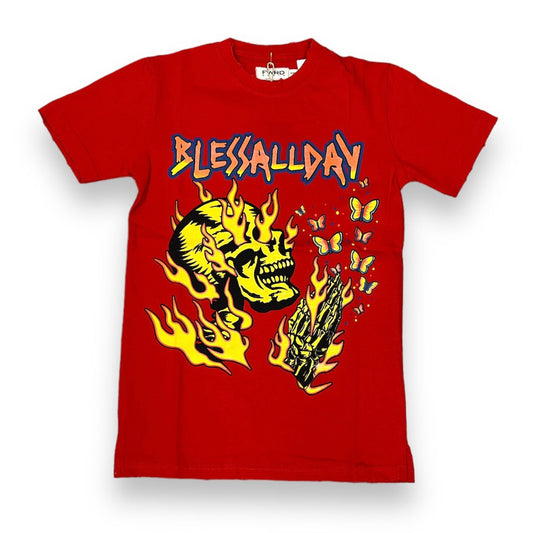 FWRD BLESS ALL DAY RED T-SHIRT