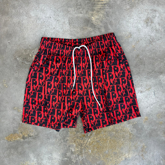 New Bara Mesh Red/Black Shorts