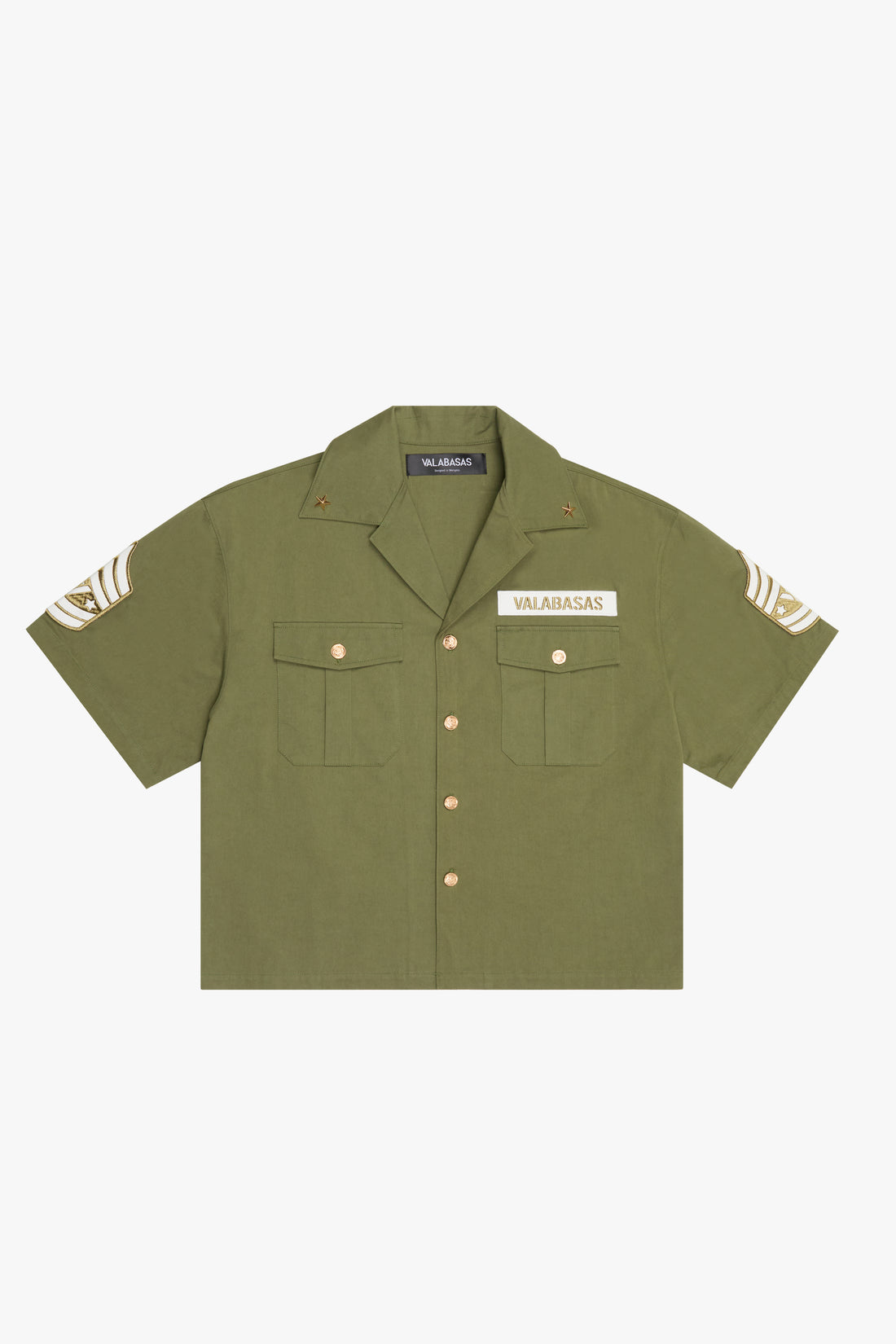 Valabasas The Rebel Button Up Olive