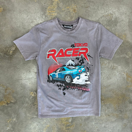 Rebel Minds Racer Grey T-shirt