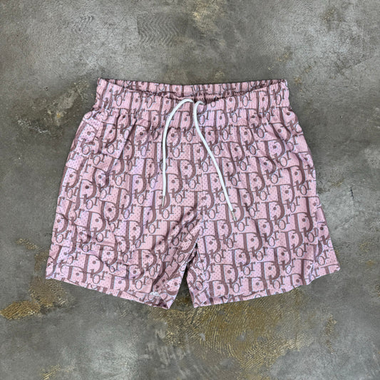 New Bara Mesh Pink Shorts