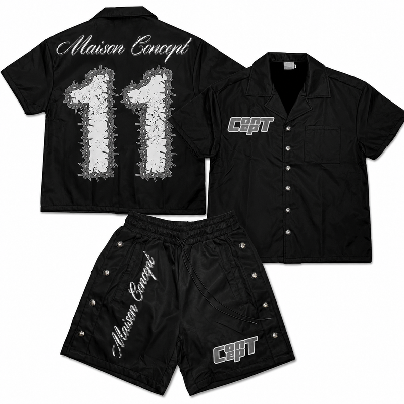 Concept "Concept 11 Short Set " Black