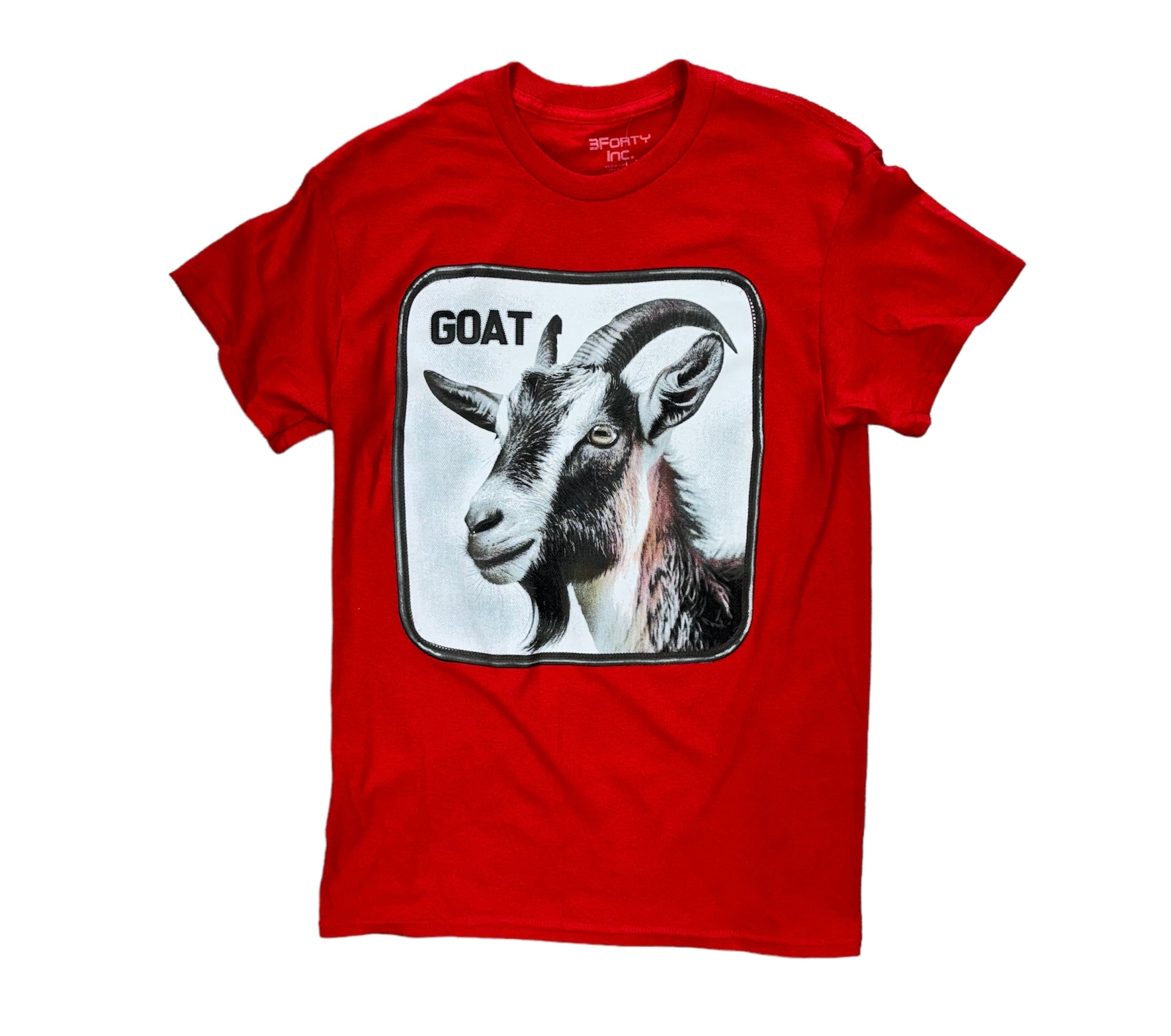 3Forty Goat Red T-Shirt – Underground Clothing