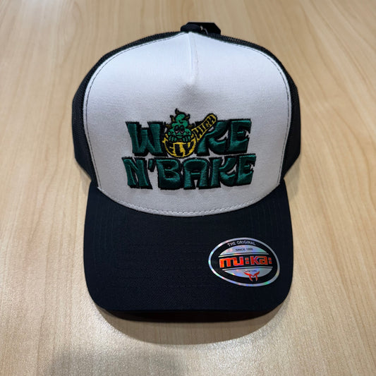 Muka Waken White/Black Trucker Hat