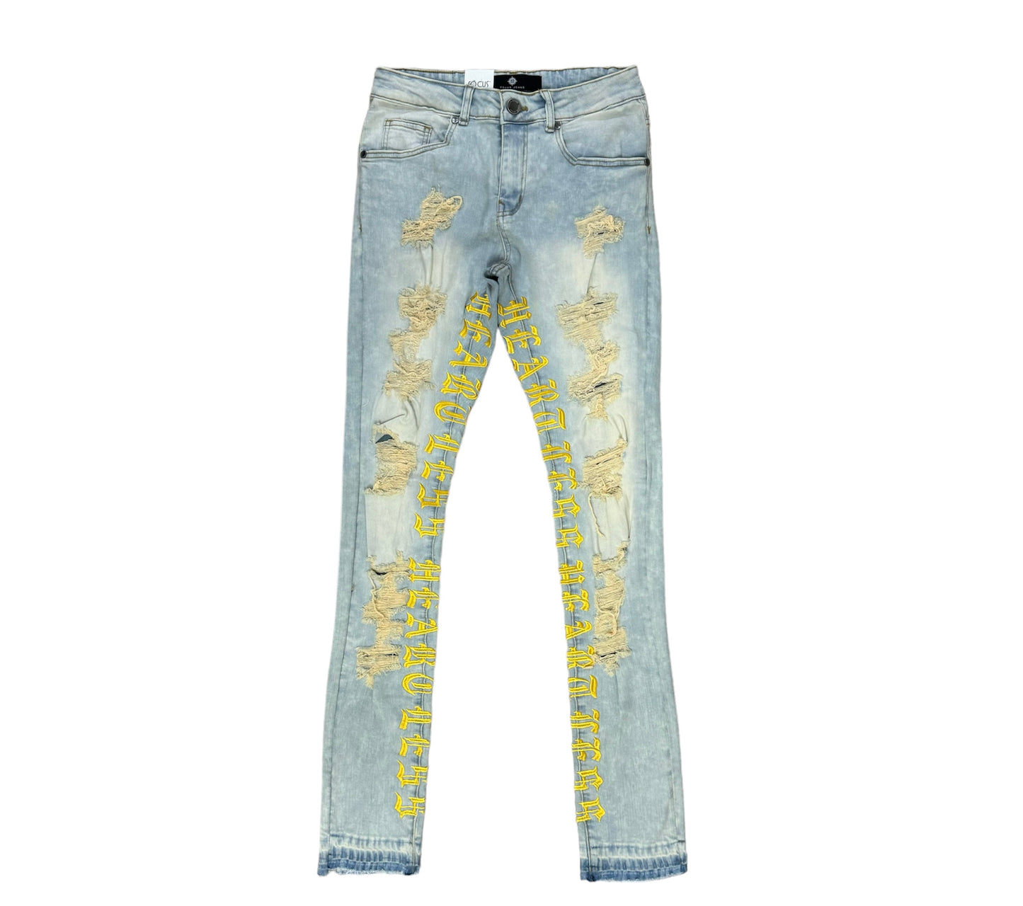 Focus Denim Heartless Slim Fit Vintage/Yellow