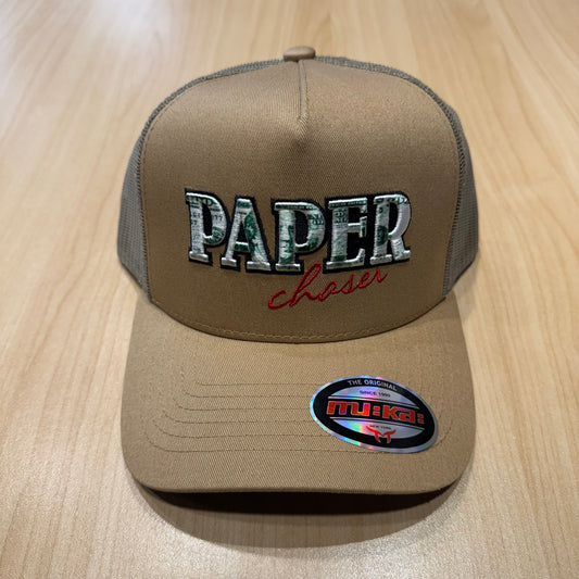 Muka Paper Khaki Trucker Hat