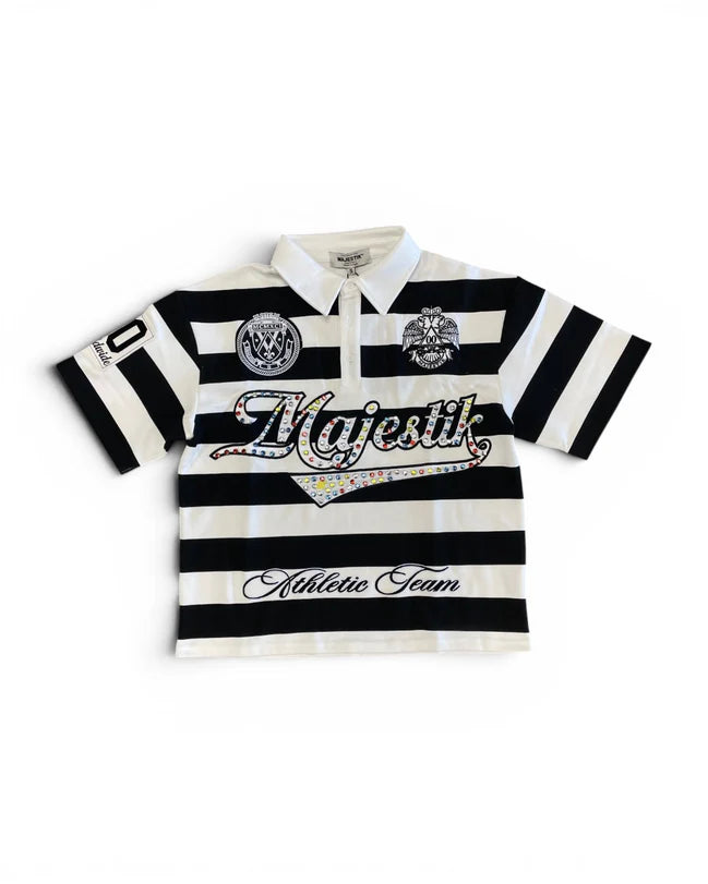 Majestik Athletic Team Polo Black
